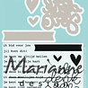 Marianne Design Maker Is Me Stamp & Die Ik Denk Aan Jou (KJ1727) (DISCONTINUED) Marianne Design Maker Is Me Stamp & Die Ik Denk Aan Jou (KJ1727) (DISCONTINUED)