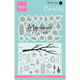 Marianne Design Maker Is Me Stamp & Die Ornamented (KJ1720) (DISCONTINUED)