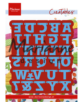 Marianne Design Creatables Alphabet Garland (LR0340) (DISCONTINUED) Marianne Design Creatables Alphabet Garland (LR0340) (DISCONTINUED)
