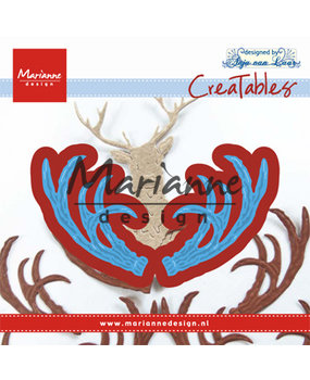 Marianne Design Creatables Anja's Antlers (LR0563) (DISCONTINUED) Marianne Design Creatables Anja's Antlers (LR0563) (DISCONTINUED)