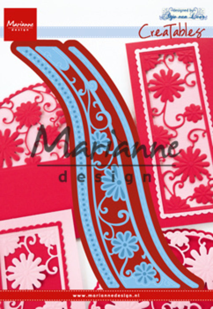 Marianne Design Creatables Anja's Flower Wave (LR0518) (DISCONTINUED) Marianne Design Creatables Anja's Flower Wave (LR0518) (DISCONTINUED)