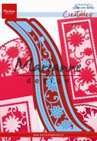 Marianne Design Creatables Anja's Flower Wave (LR0518) (DISCONTINUED) Marianne Design Creatables Anja's Flower Wave (LR0518) (DISCONTINUED)