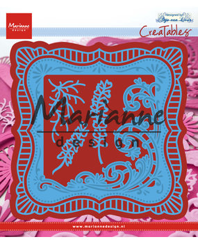 Marianne Design Creatables Anja's Frilly Square (LR0470) (DISCONTINUED) Marianne Design Creatables Anja's Frilly Square (LR0470) (DISCONTINUED)
