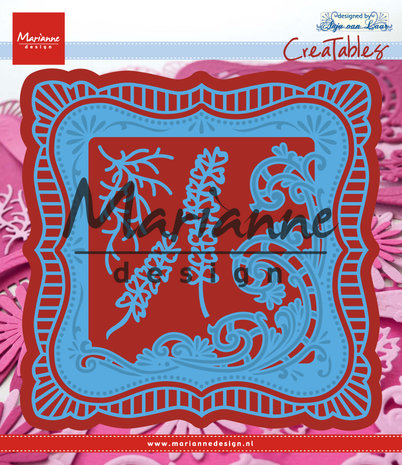 Marianne Design Creatables Anja's Frilly Square (LR0470) (DISCONTINUED) Marianne Design Creatables Anja's Frilly Square (LR0470) (DISCONTINUED)