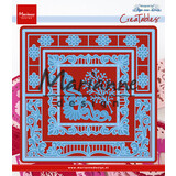 Marianne Design Creatables Anja's Lacy Folding Die Square (LR0553) (DISCONTINUED)