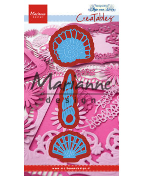 Marianne Design Creatables Anja's Shells (LR0471) (DISCONTINUED) Marianne Design Creatables Anja's Shells (LR0471) (DISCONTINUED)