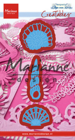 Marianne Design Creatables Anja's Shells (LR0471) (DISCONTINUED) Marianne Design Creatables Anja's Shells (LR0471) (DISCONTINUED)