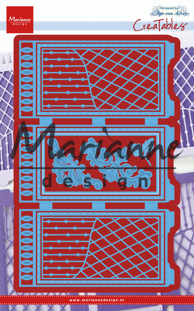 Marianne Design Creatables Anja's Tri-Fold (LR0676) (DISCONTINUED) Marianne Design Creatables Anja's Tri-Fold (LR0676) (DISCONTINUED)