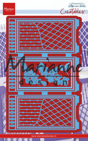 Marianne Design Creatables Anja's Tri-Fold (LR0676) (DISCONTINUED) Marianne Design Creatables Anja's Tri-Fold (LR0676) (DISCONTINUED)