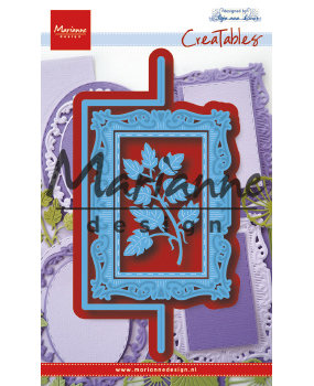 Marianne Design Creatables Anja's Vertical Folding Die Rectangle (LR0608) (DISCONTINUED)