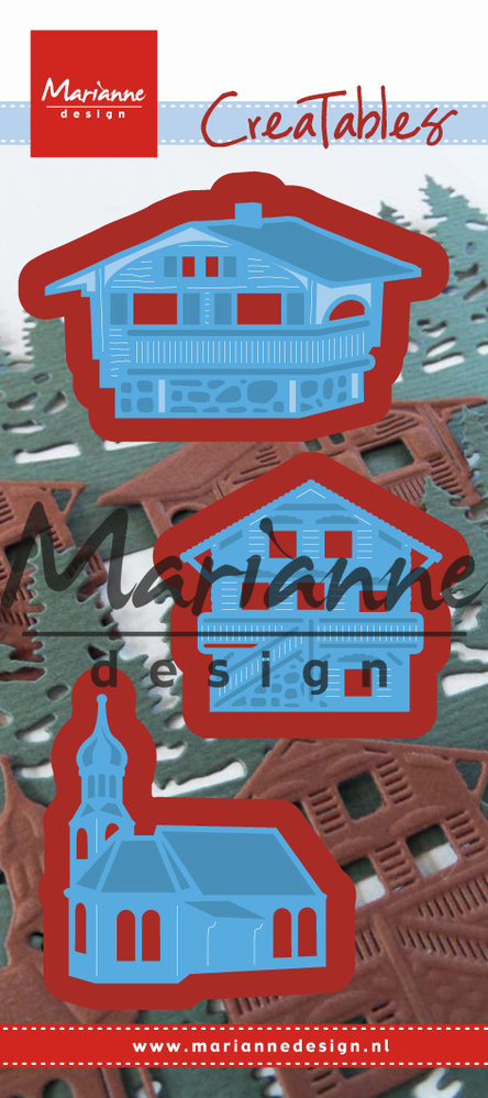 Marianne Design Creatables Austrian Village (LR0443) (DISCONTINUED) Marianne Design Creatables Austrian Village (LR0443) (DISCONTINUED)