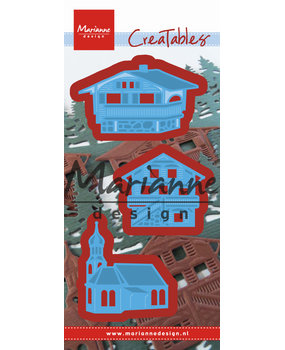 Marianne Design Creatables Austrian Village (LR0443) (DISCONTINUED) Marianne Design Creatables Austrian Village (LR0443) (DISCONTINUED)