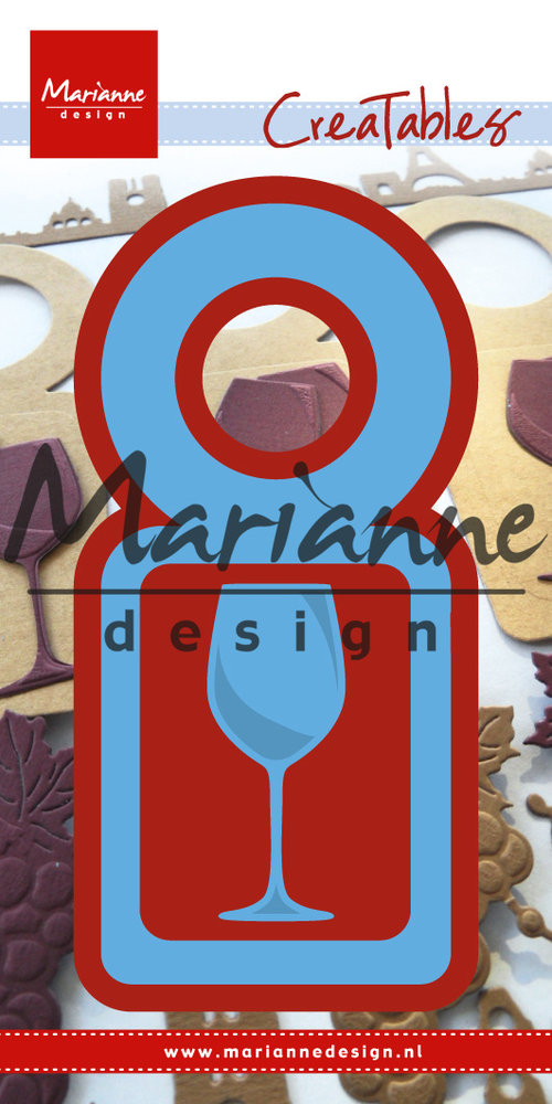 Marianne Design Creatables Bottle Label (LR0367) (DISCONTINUED) Marianne Design Creatables Bottle Label (LR0367) (DISCONTINUED)