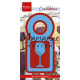 Marianne Design Creatables Bottle Label (LR0367) (DISCONTINUED)