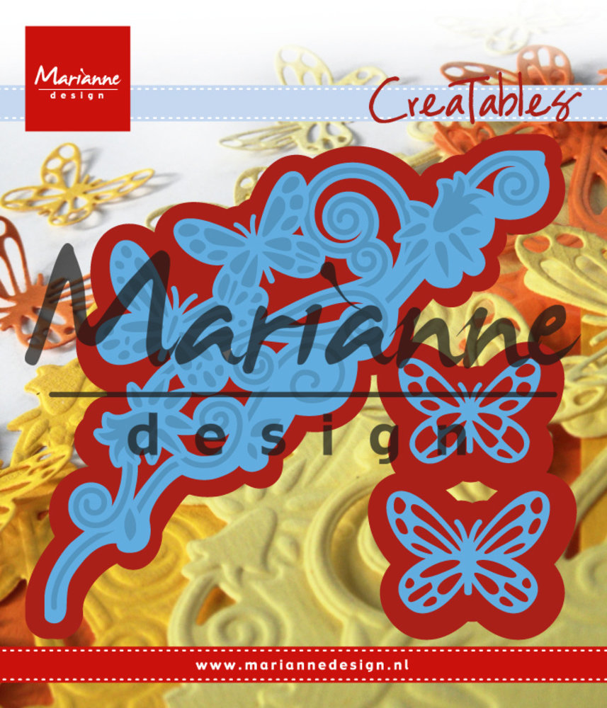 Marianne Design Creatables Butterfly Border (LR0456) (DISCONTINUED) Marianne Design Creatables Butterfly Border (LR0456) (DISCONTINUED)