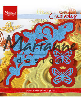 Marianne Design Creatables Butterfly Border (LR0456) (DISCONTINUED) Marianne Design Creatables Butterfly Border (LR0456) (DISCONTINUED)