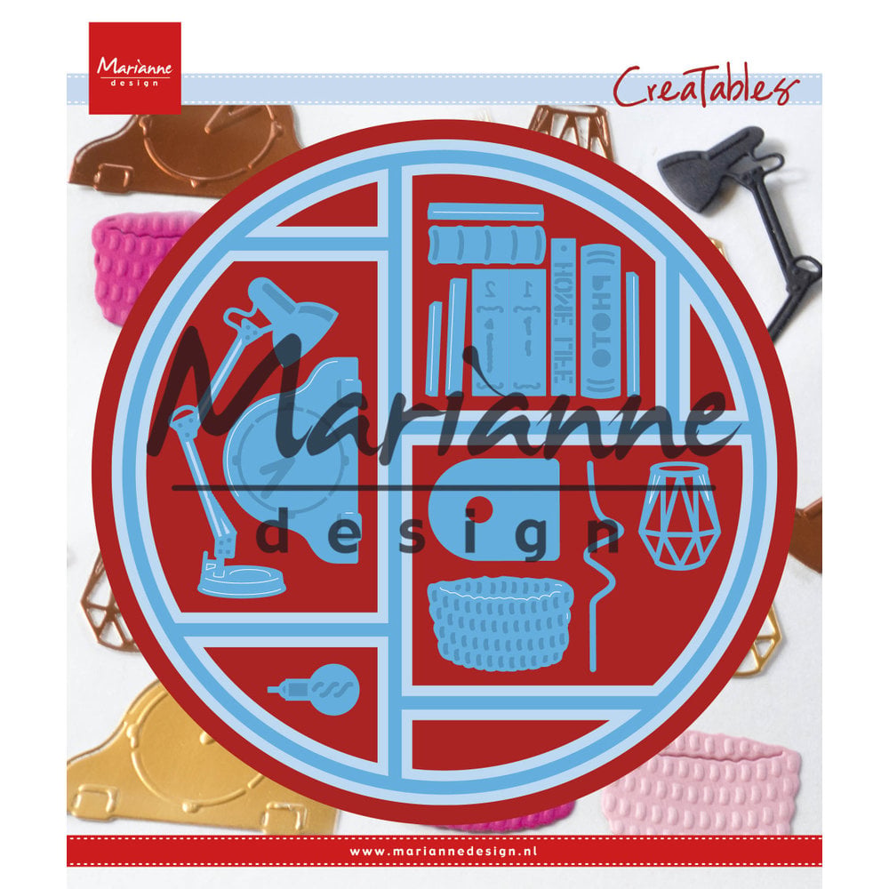 Creatables Circle Layout (LR0677) - Craftlines B.V.