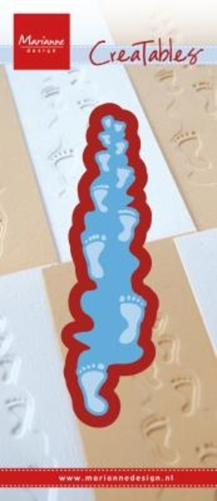 Marianne Design Creatables Footprints (LR0598) (DISCONTINUED) Marianne Design Creatables Footprints (LR0598) (DISCONTINUED)