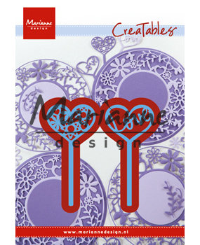 Marianne Design Creatables Heart Pins (LR0573) (DISCONTINUED) Marianne Design Creatables Heart Pins (LR0573) (DISCONTINUED)