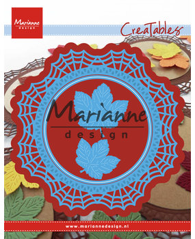 Marianne Design Creatables Leaf Doily (LR0430) (DISCONTINUED) Marianne Design Creatables Leaf Doily (LR0430) (DISCONTINUED)