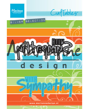 Marianne Design Craftables With Sympathy (CR1315) (DISCONTINUED) Marianne Design Craftables With Sympathy (CR1315) (DISCONTINUED)