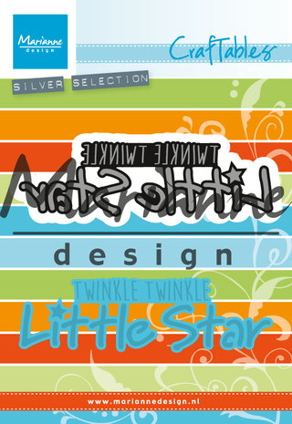 Marianne Design Craftables Twinkle Twinkle Little Star (CR1328) (DISCONTINUED) Marianne Design Craftables Twinkle Twinkle Little Star (CR1328) (DISCONTINUED)