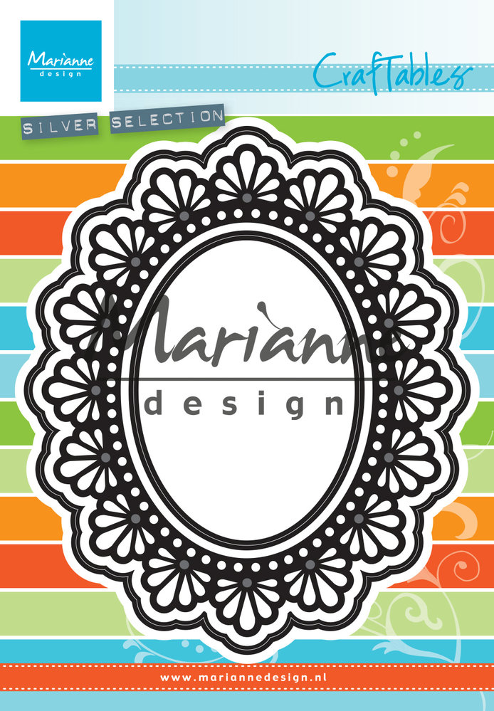 Marianne Design Craftables Twine Oval (CR1446) (DISCONTINUED) Marianne Design Craftables Twine Oval (CR1446) (DISCONTINUED)