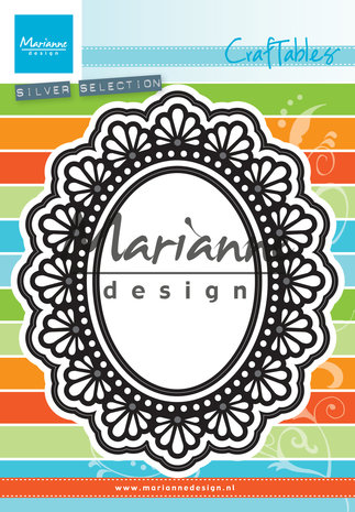 Marianne Design Craftables Twine Oval (CR1446) (DISCONTINUED) Marianne Design Craftables Twine Oval (CR1446) (DISCONTINUED)