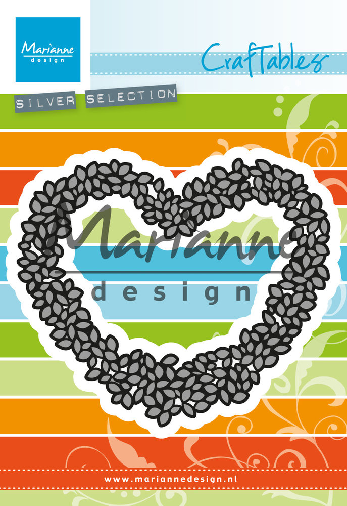 Marianne Design Craftables Topiary Heart (CR1302) (DISCONTINUED) Marianne Design Craftables Topiary Heart (CR1302) (DISCONTINUED)