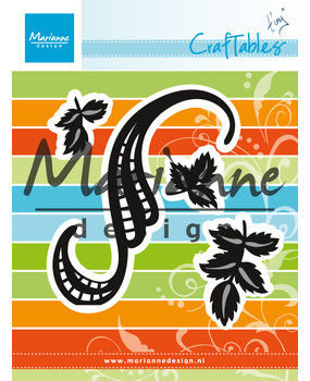 Marianne Design Craftables Tiny's Swirls & Leaves 3 (CR1245) (DISCONTINUED) Marianne Design Craftables Tiny's Swirls & Leaves 3 (CR1245) (DISCONTINUED)