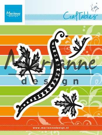 Marianne Design Craftables Tiny's Swirls & Leaves 1 (CR1243) (DISCONTINUED) Marianne Design Craftables Tiny's Swirls & Leaves 1 (CR1243) (DISCONTINUED)