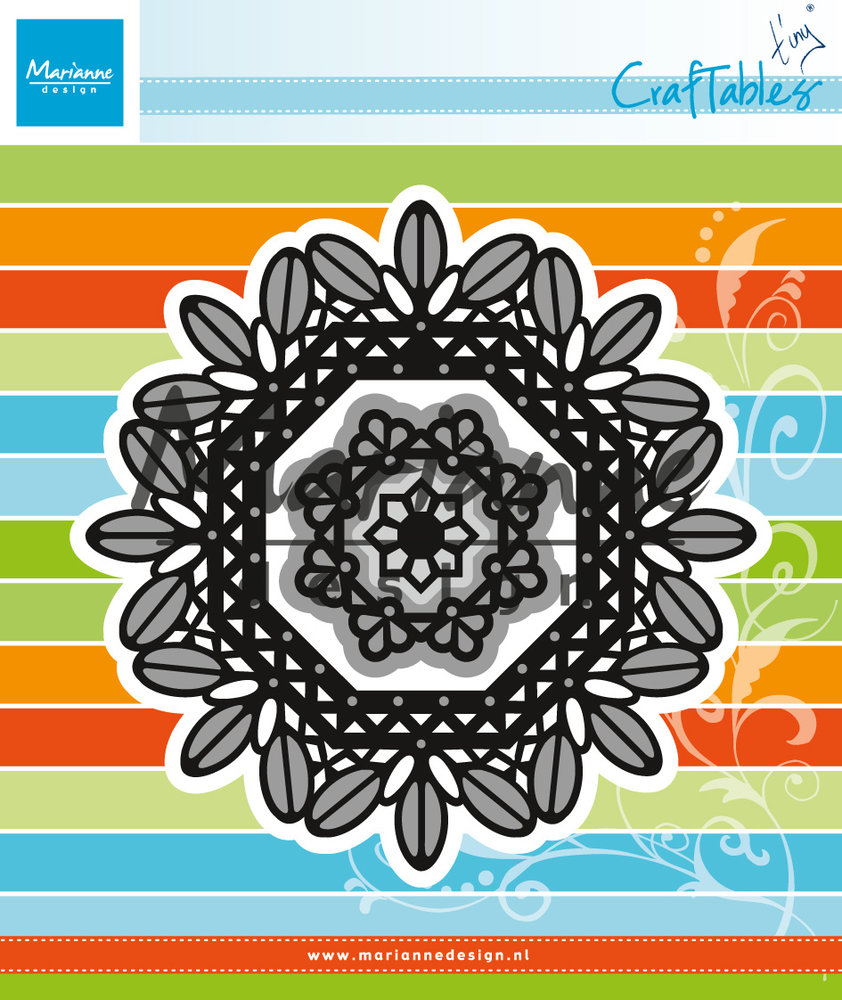 Marianne Design Craftables Tiny's Country Garden Rectangle (CR1261) (DISCONTINUED) Marianne Design Craftables Tiny's Country Garden Rectangle (CR1261) (DISCONTINUED)