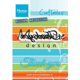 Marianne Design Craftables Thank You (CR1366) (DISCONTINUED)
