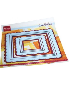 Marianne Design Creatables Scalloped Squares (LR0767) (DISCONTINUED) Marianne Design Creatables Scalloped Squares (LR0767) (DISCONTINUED)