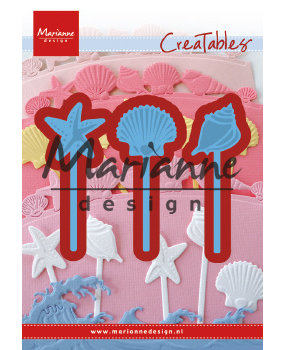 Marianne Design Creatables Sea Shell Pins (LR0602) (DISCONTINUED) Marianne Design Creatables Sea Shell Pins (LR0602) (DISCONTINUED)