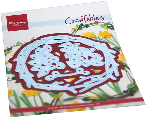 Marianne Design Creatables Spring Wreath (LR0753) (DISCONTINUED) Marianne Design Creatables Spring Wreath (LR0753) (DISCONTINUED)