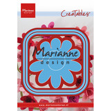 Marianne Design Creatables Square Box & Flower (LR0673) (DISCONTINUED)
