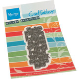 Marianne Design Craftables Punch Die Alphabet (CR1594) (DISCONTINUED)