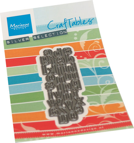 Marianne Design Craftables Punch Die Alphabet (CR1594) (DISCONTINUED) Marianne Design Craftables Punch Die Alphabet (CR1594) (DISCONTINUED)