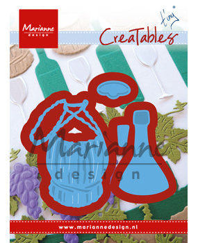 Marianne Design Creatables Tiny's Italian Wine Bottle (LR0479) (DISCONTINUED)