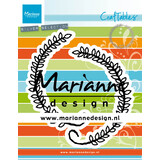 Marianne Design Craftables Laurel With Heart (CR1371) (DISCONTINUED)