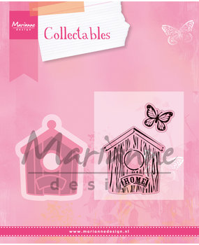 Marianne Design Collectables Stamp & Die Birdhouse Home (COL1309) (DISCONTINUED) Marianne Design Collectables Stamp & Die Birdhouse Home (COL1309) (DISCONTINUED)