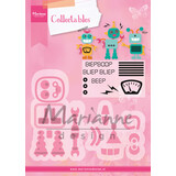 Marianne Design Collectables Stamp & Die Robot (COL1403) (DISCONTINUED)