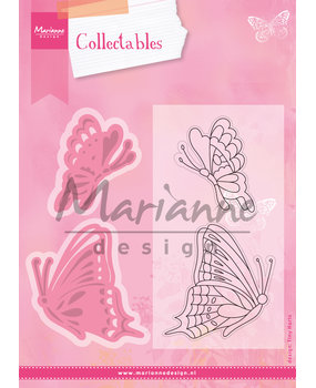 Marianne Design Collectables Stamp & Die Tiny's Butterflies (COL1319) (DISCONTINUED) Marianne Design Collectables Stamp & Die Tiny's Butterflies (COL1319) (DISCONTINUED)