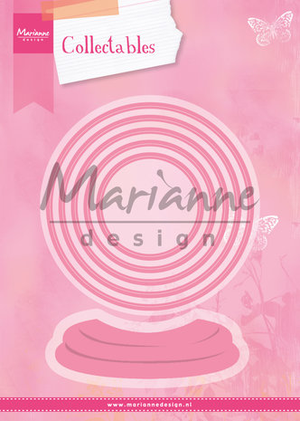 Marianne Design Collectables Dies Snow Globe (COL1362) (DISCONTINUED) Marianne Design Collectables Dies Snow Globe (COL1362) (DISCONTINUED)