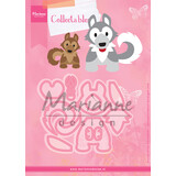 Marianne Design Collectables Dies Eline's Husky (COL1414) (DISCONTINUED)