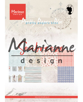 Marianne Design Pretty Papers Bloc A5 Els's Sea Breeze (PK9156) (DISCONTINUED)