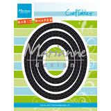 Marianne Design Craftables Basic Shapes Passe-Partout Ovals (CR1467) (DISCONTINUED)