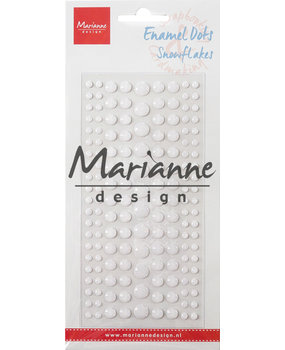 Marianne Design Enamel Dots Snowflakes (PL4520)