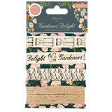 Craft Consortium Gardeners Delight Lace Ribbons (CCRBN002) (DISCONTINUED)